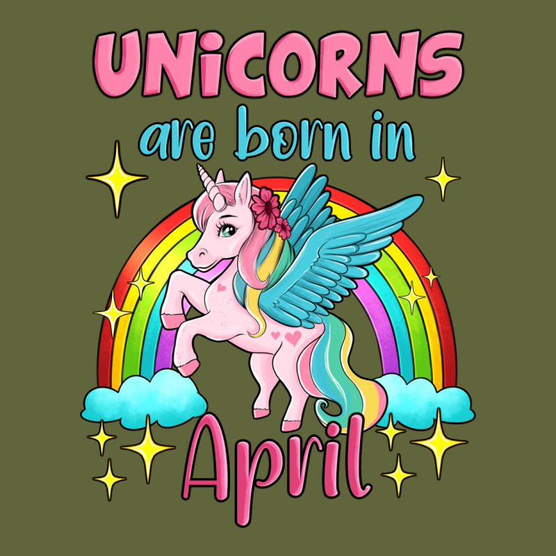 Unicorns Are Born In April Classic Tee by Jasminsmagicworld | Teevron