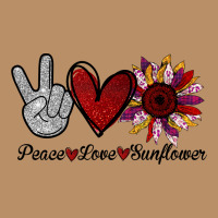 Peace Love Sunflower Vintage Hoodie | Teevron