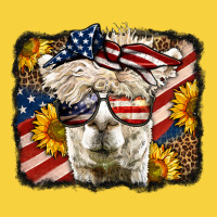 Western 4th Of July Lama Background Premium Sweatshirt | Teevron