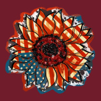 American Flag Sunflower 4th Of July Zipper Hoodie | Teevron