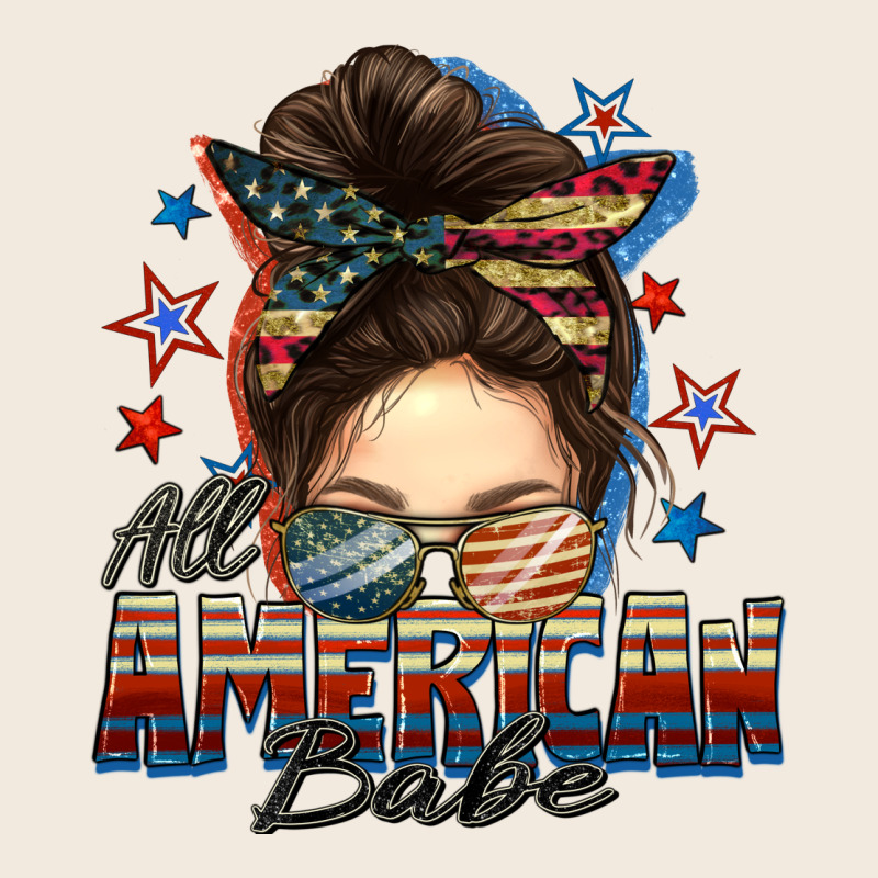 American Babe Messy Bun Zipper Hoodie by FaDigitalArtStudio | Teevron