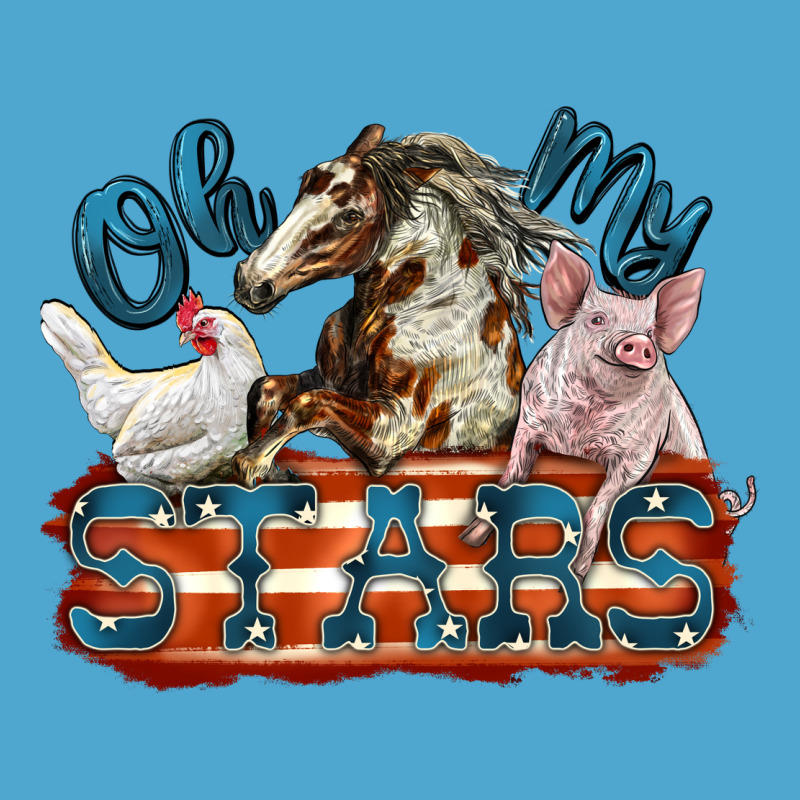 Oh My Stars Farm Animals Premium Hoodie by FaDigitalArtStudio | Teevron