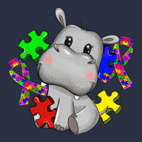 Autism Hippopotamus Heavyweight Sweatshirt | Teevron