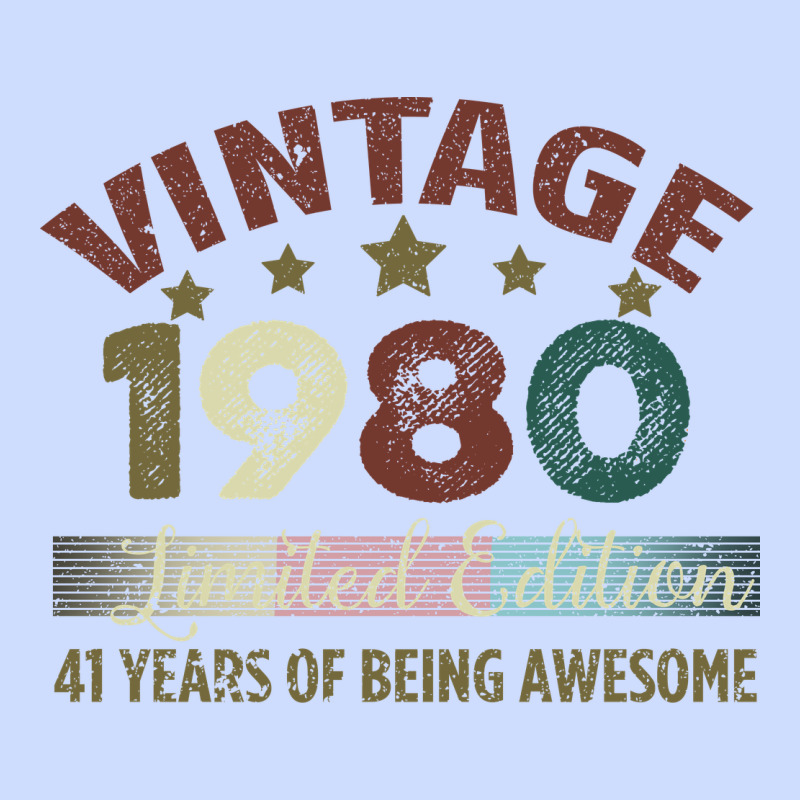 Vintage 1980 Limited Edition 41 Years Of Being Awesome Urban Heavy Tee by Bettercallsaul | Teevron