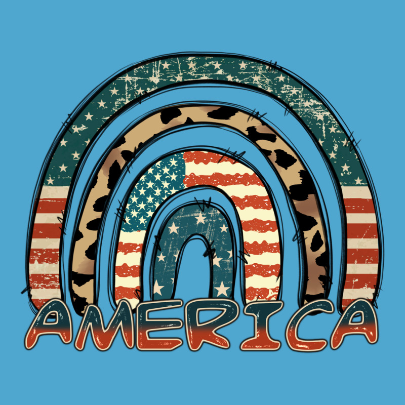 America Rainbow Premium Hoodie by FaDigitalArtStudio | Teevron