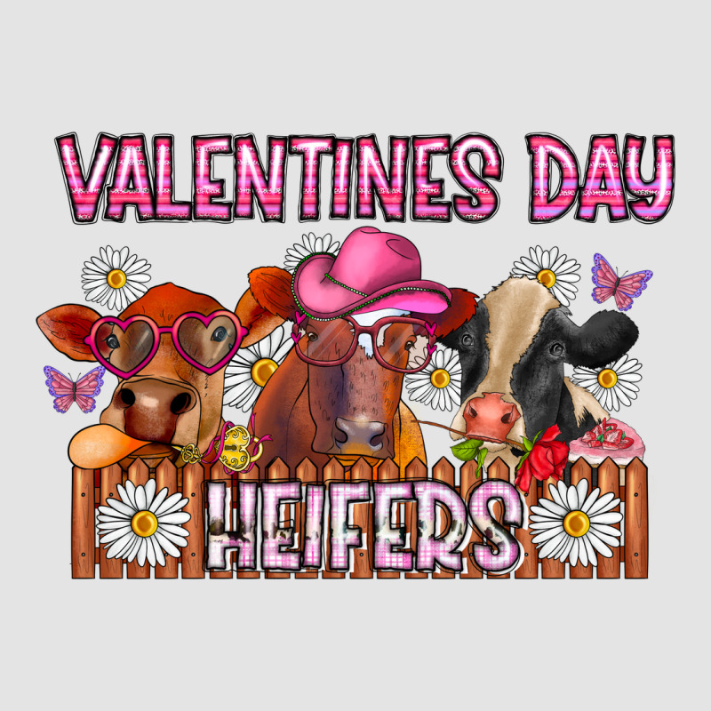 Valentines Day Heifers Premium Sweatshirt by CowhideDigitalArt | Teevron