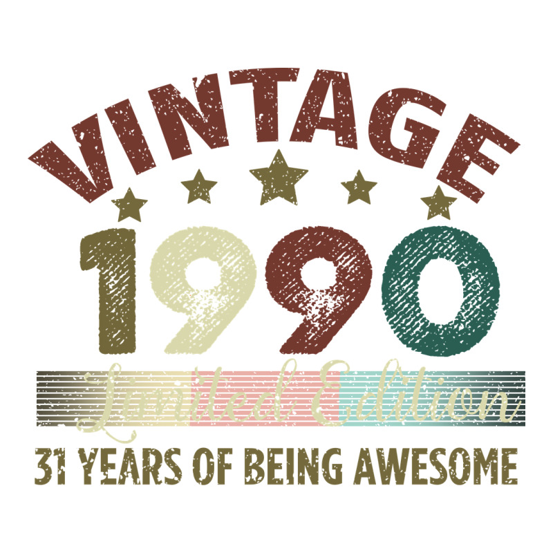 Vintage 1990 Limited Edition 31 Years Of Being Awesome Urban Heavy Tee by Bettercallsaul | Teevron