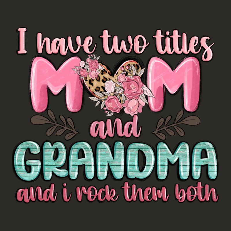 I Have Two Titles Mom And Grandma And I Rock Them Heavy Core Tee by MaliasSmallBusiness | Teevron