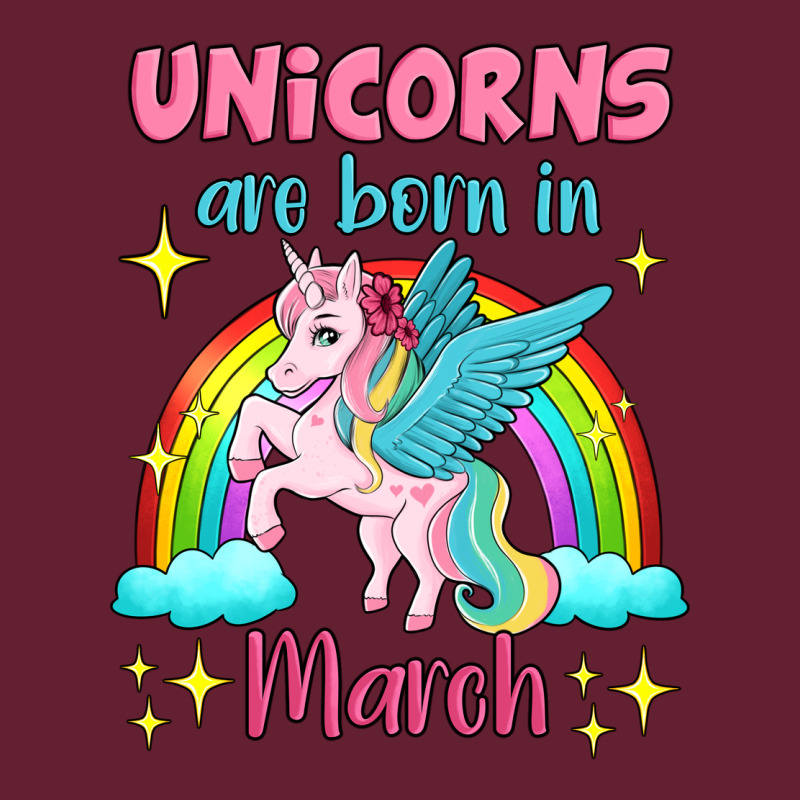 Unicorns Are Born In March Classic Tee by Jasminsmagicworld | Teevron