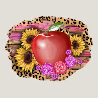 Apple Sunflower Back To School Background Heavy Core Tee | Teevron