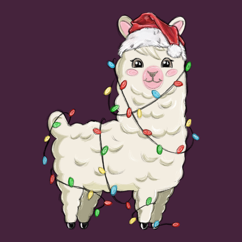 Christmas Llama Premium Tee by MaliasSmallBusiness | Teevron