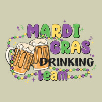 Mardi Gras Drinking Team Heavy Core Tee | Teevron