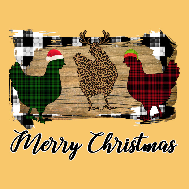 Merry Christmas Chickens Vintage Hoodie by Bettercallsaul | Teevron