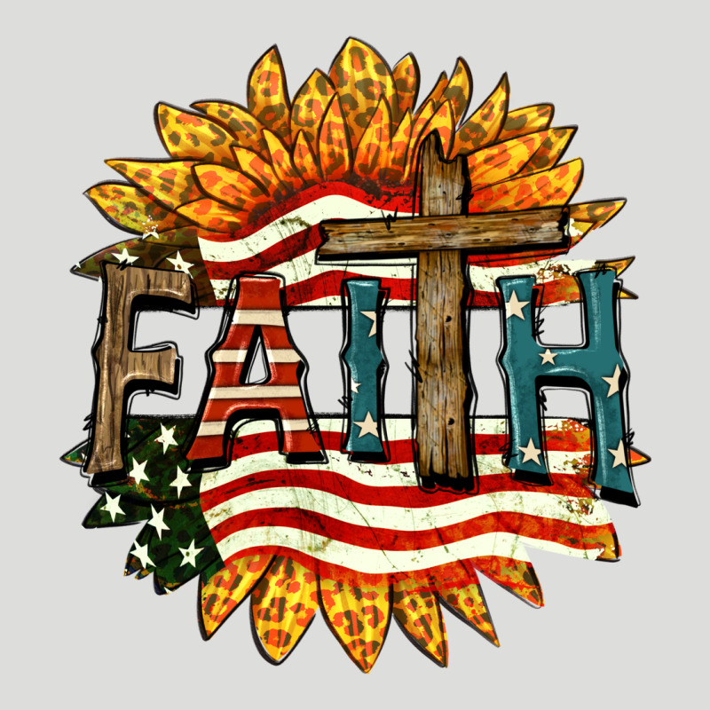 Faith Usa Zipper Hoodie by FaDigitalArtStudio | Teevron