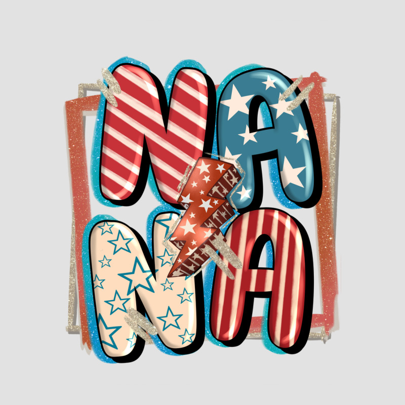 4th Of July Nana With Lightning Bolt Premium Hoodie by FaDigitalArtStudio | Teevron