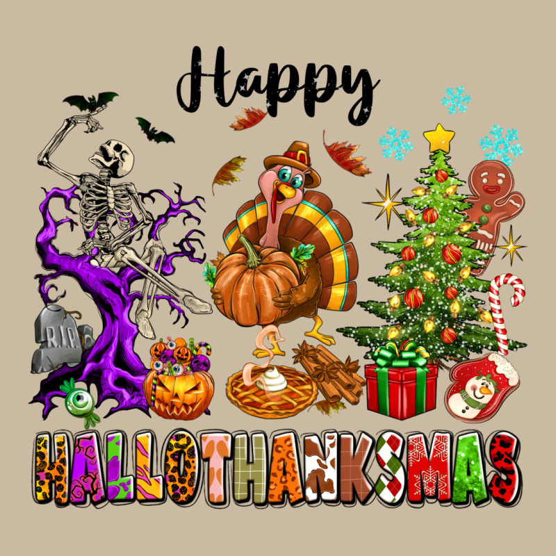 Happy Hallothanksmas Long Sleeve Tee by texasbilliewilder | Teevron