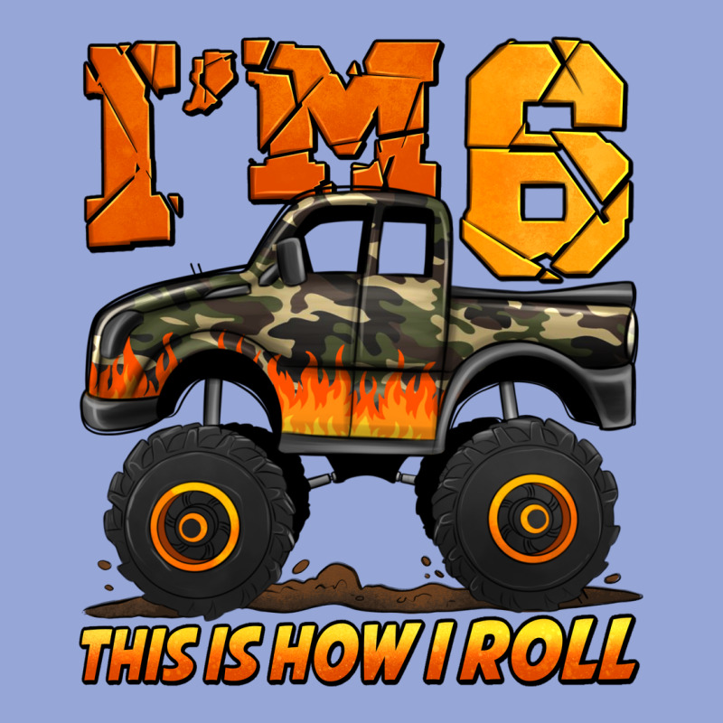 I'm Six This Is How I Roll Monster Truck Birthday Classic Tee by Jasminsmagicworld | Teevron