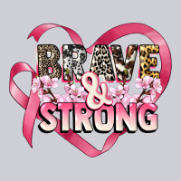 Brave And Strong Cancer Awareness Heavyweight Sweatshirt | Teevron