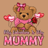 My Valentine Is My Mummy Heavyweight Hoodie | Teevron