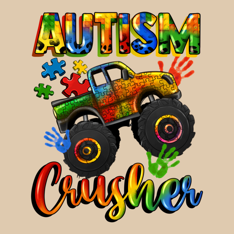 Autism Crusher Heavyweight Sweatshirt by CowGirlArtShop | Teevron