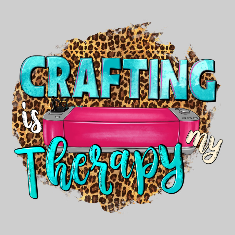 Crafting Is My Therapy Premium Tee by NancyCooperArtShop | Teevron