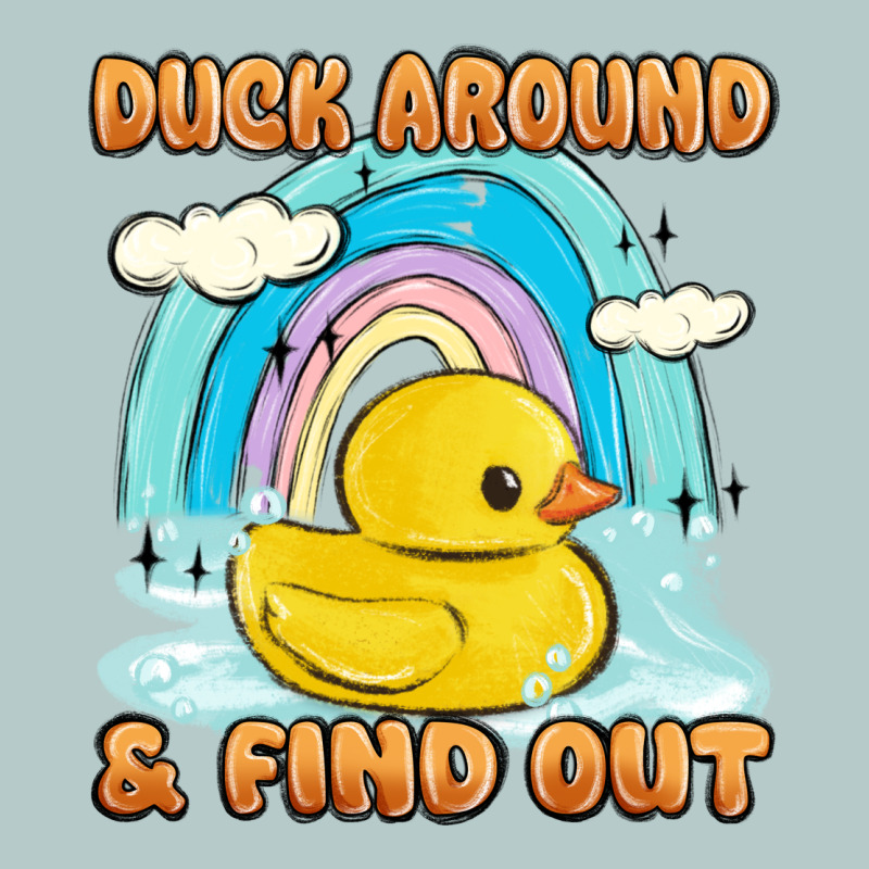 Duck Around And Find Out Heavy Core Tee by MaliasSmallBusiness | Teevron