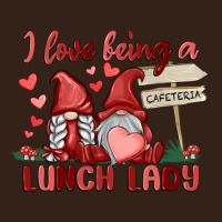 I Love Being A Lunch Lady Heavy Core Tee | Teevron