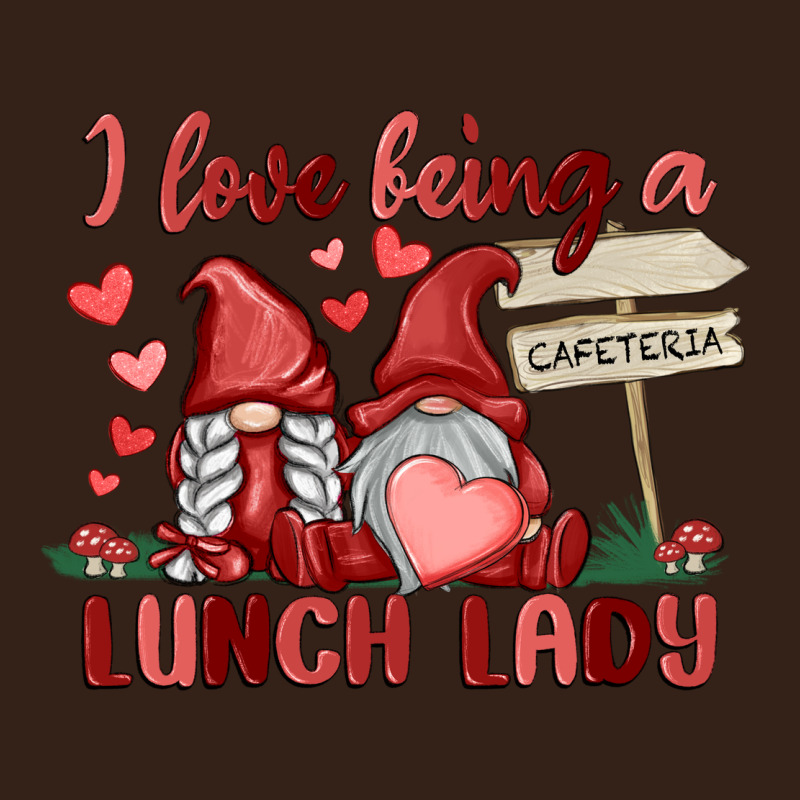 I Love Being A Lunch Lady Heavy Core Tee by MaliasSmallBusiness | Teevron