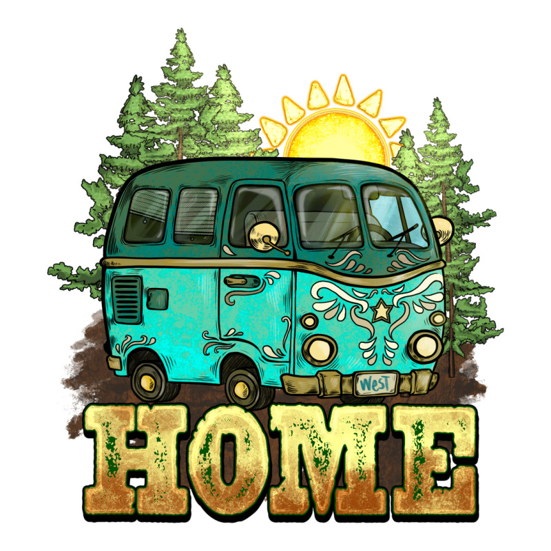 Camping Caravan Home Premium Tee by NancyCooperArtShop | Teevron