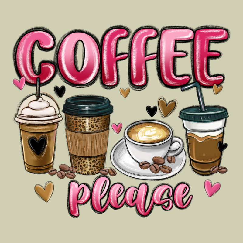 Coffee Please Heavy Core Tee by MaliasSmallBusiness | Teevron
