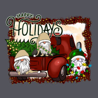 Happy Holidays Gnomes Christmas Truck Vintage Hoodie | Teevron
