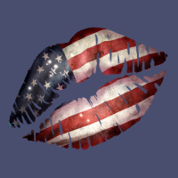 American Flag Lips Vintage Tee | Teevron