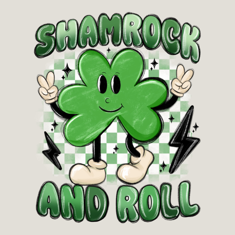 Shamrock And Roll Heavy Core Tee by MaliasSmallBusiness | Teevron