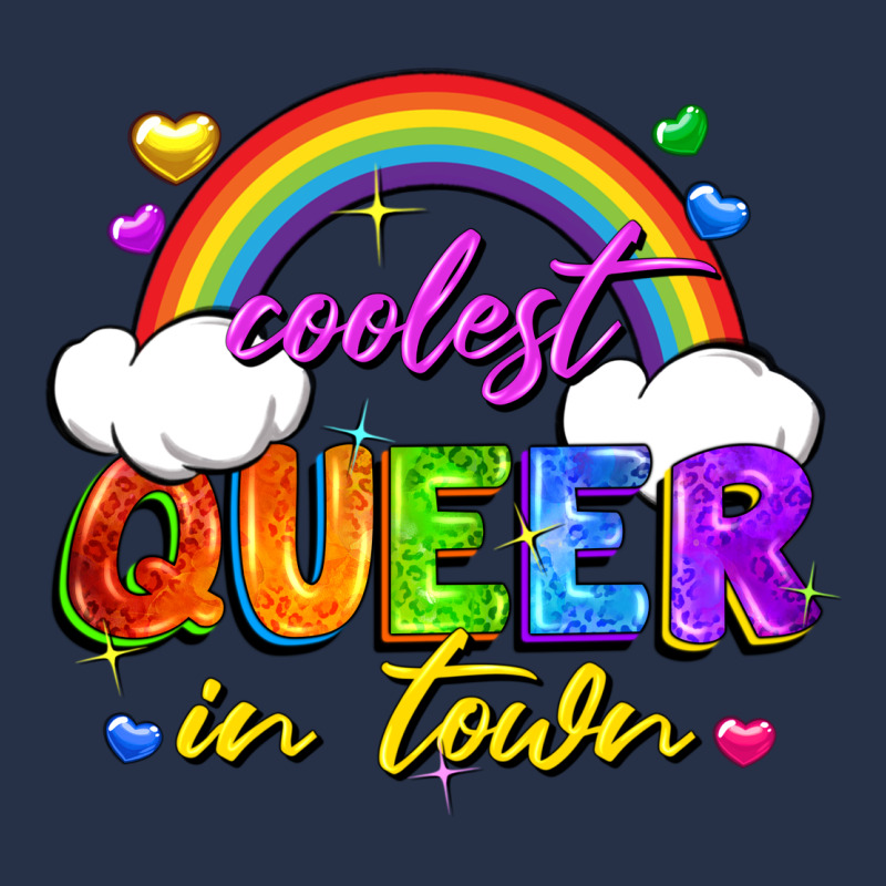 Coolest Queer In Town Premium Hoodie by FaDigitalArtStudio | Teevron