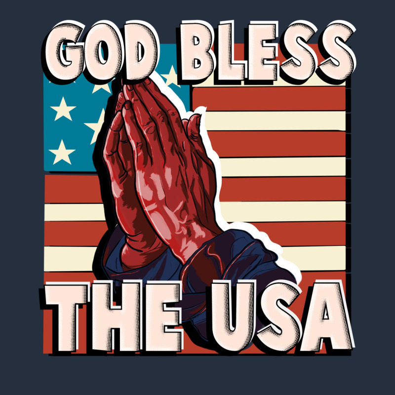 God Bless The Usa Zipper Hoodie by FaDigitalArtStudio | Teevron