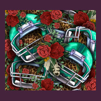 Floral American Football  Helmet Premium Tee | Teevron
