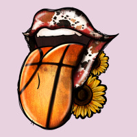 Basketball Tongue Ladies Tee | Teevron
