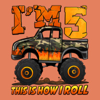 I'm Five This Is How I Roll Monster Truck Birthday Classic Tee | Teevron