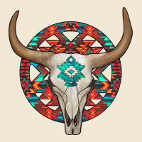 Turquoise Aztec Bullskull Premium Tee | Teevron
