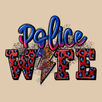 Police Wife With Lightning Bolt Heavyweight Sweatshirt | Teevron