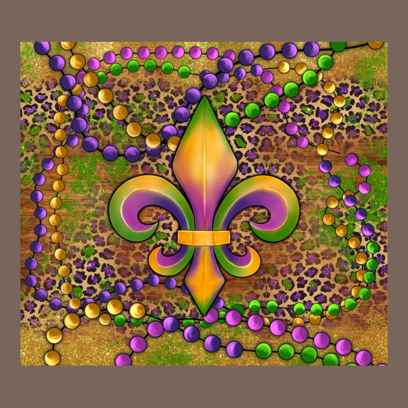 Mardi Gras Fleur De Lis Premium Hoodie by RanaPortraitStore | Teevron