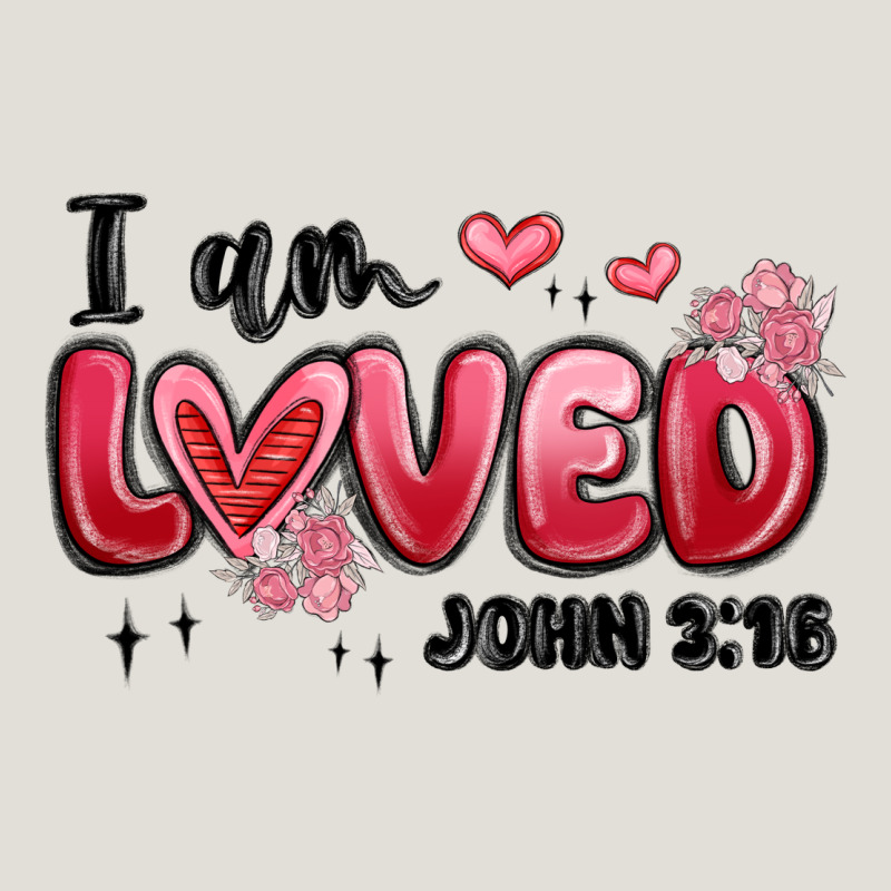 I Am Loved John 3 16 Heavy Core Tee by MaliasSmallBusiness | Teevron