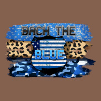 Back The Blue Zipper Hoodie | Teevron