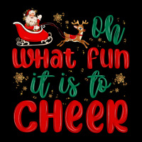 Oh What Fun It Is To Cheer Premium Tee | Teevron