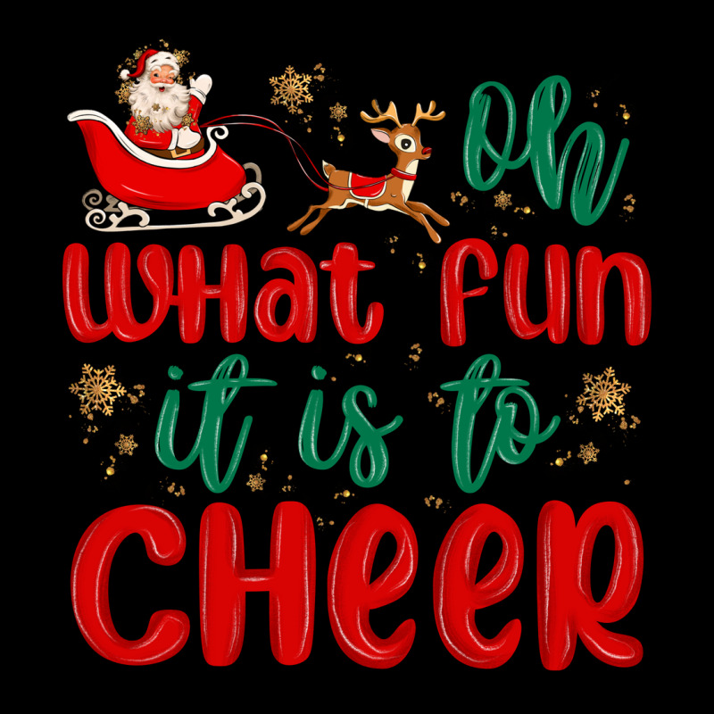 Oh What Fun It Is To Cheer Premium Tee by MaliasSmallBusiness | Teevron
