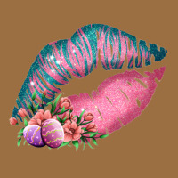 Eared Turquoise Pink Easter Lips Vintage Tee | Teevron