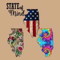 Im In A Fishing State Of Mind Illinois Vintage Hoodie | Teevron