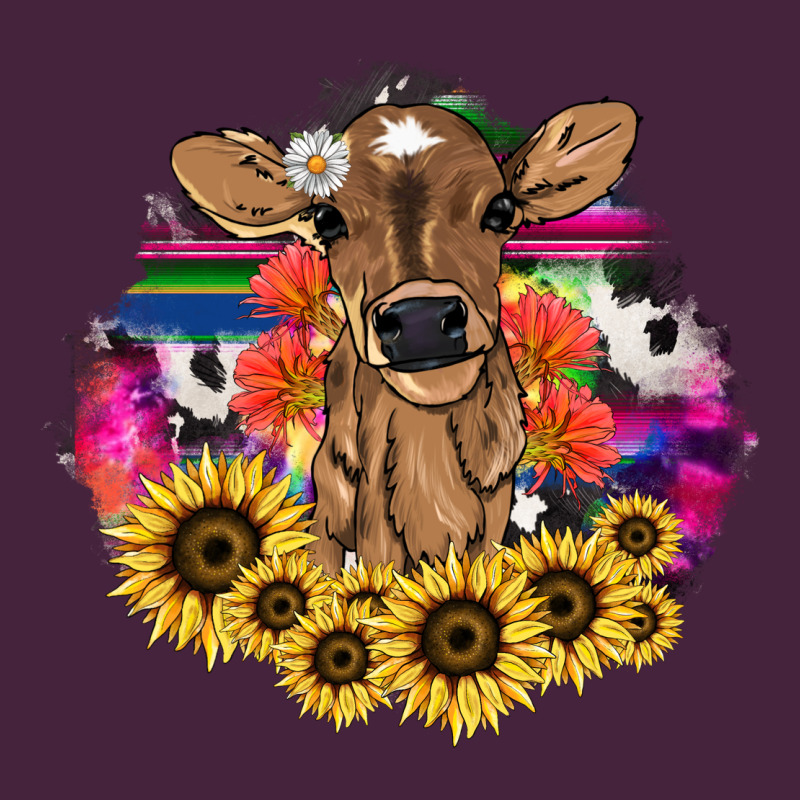Baby Cow Flower Premium Tee by NancyCooperArtShop | Teevron