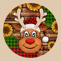 Cute Reindeer Head Christmas Classic Tee | Teevron