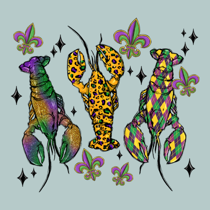 Mardi Gras Crawfish Heavy Core Tee by MaliasSmallBusiness | Teevron